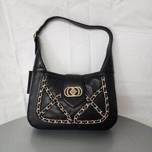 La Carrie Women's Hobo Stud - Black Chained Bags - (BRAND NEW- NEVER USED)